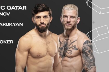 Tsarukyan vs Hooker UFC Qatar
