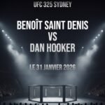 Affiche de Benoît Saint Denis contre Dan hooker le 31 Janvier 2026 lors de l'UFC 325