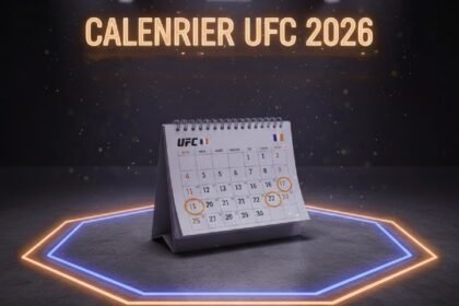 Calendrier UFC 2026