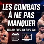 Les combats UFC à ne pas manquer en 2026