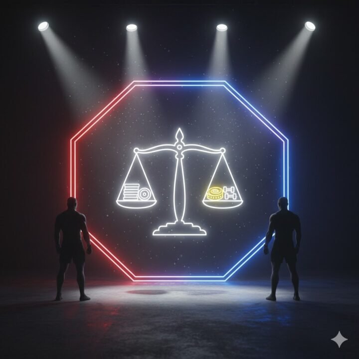 Illustration sur les catégories de poids L'UFC