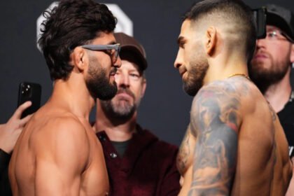 Topuria vs Tsarukyan Face off