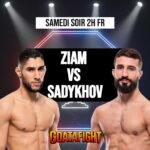 UFC 323 Fares ziam contre Sadykhov le samedi 6 novembre 2025