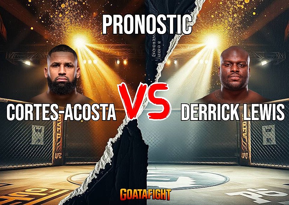Affiche du combat Waldo Cortes Acosta contre Derrick Lewis