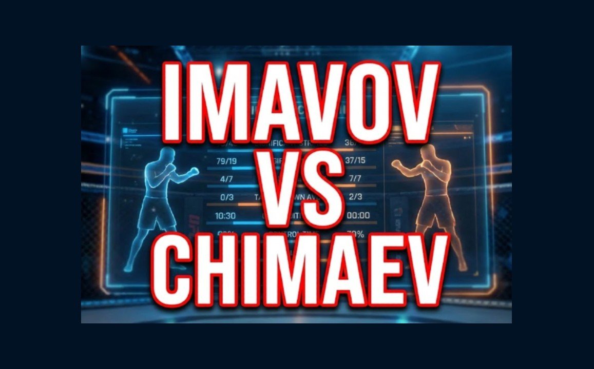Affiche représentative du combat Imavov contre Chimaev