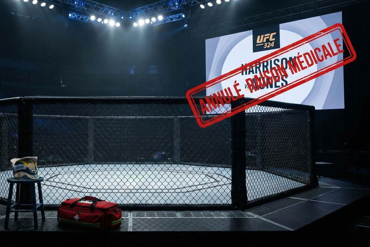 Annulation du combat Harrison vs Nunes à l'UFC 324