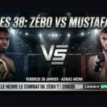 Affiche Zébo vs Mustafaev le 30 Janvier 2026 à Paris pour l'Ares 38