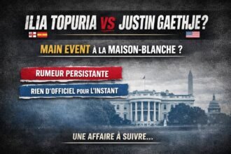 Rumeur Topuria vs Gaethje Maison blanche
