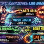 Classement des plus gros espoirs francophones en MMA