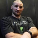 Photo de Sean Strickland lors de son interview d'avant combat contre Hernandez avec ESPN