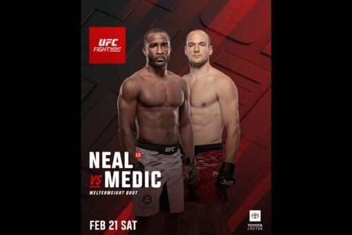Affiche UFC Geof Neal vs Uros Medic