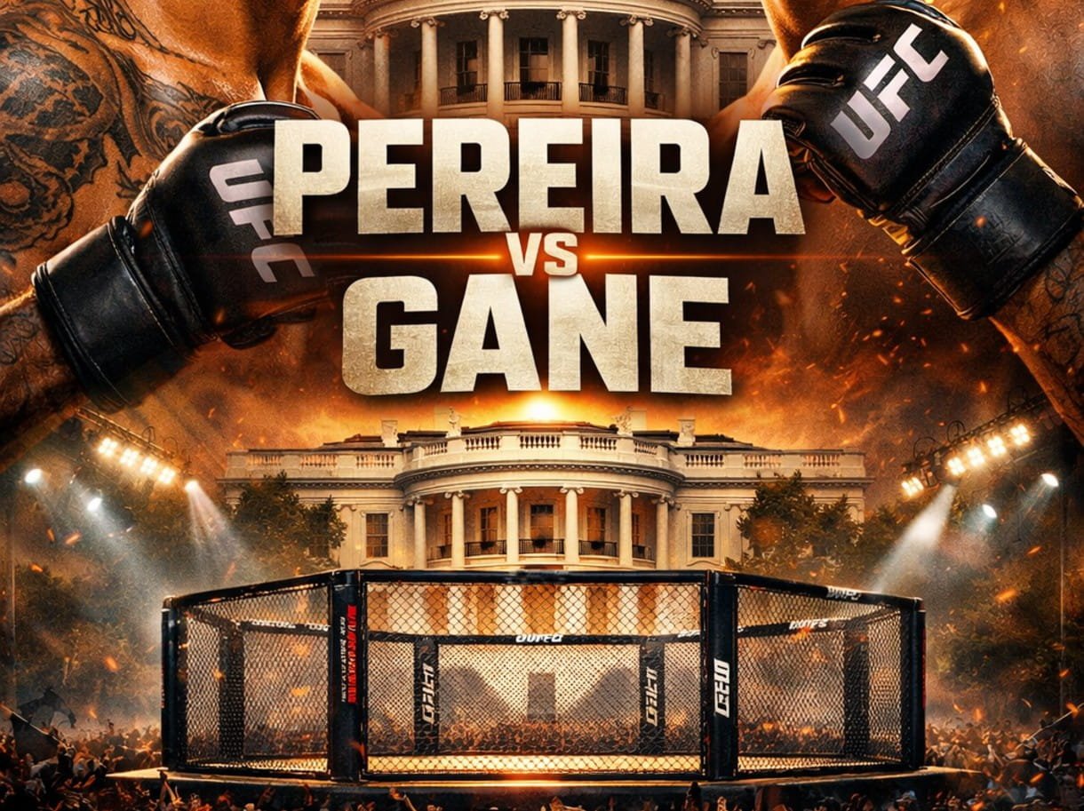 Pereira vs Gane UFC Maison Blanche