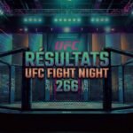 Affiche avec texte : Résultats UFC Fight Night 266