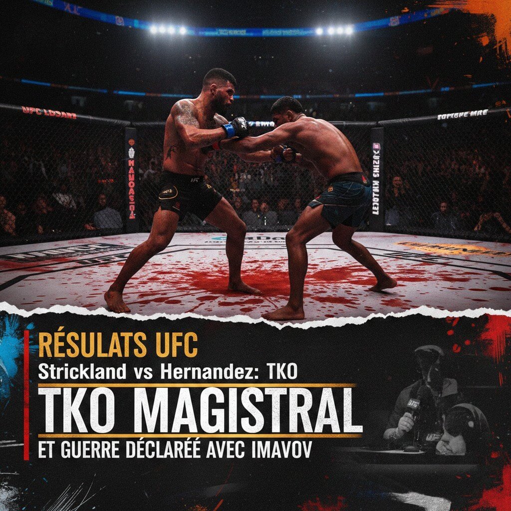 Résultats UFC Strickland vs Hernandez