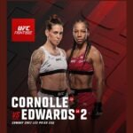 Affiche UFC Houston Cornolle vs Edwards