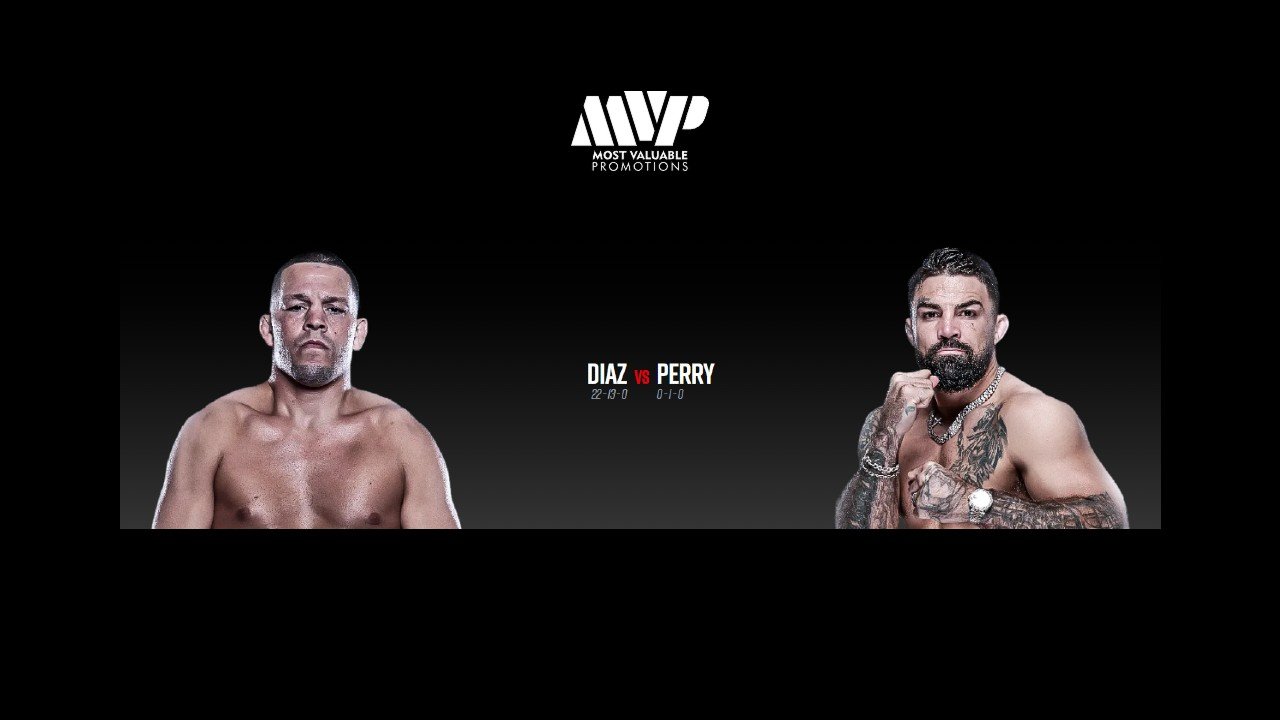 Affiche combat Nick Diaz contre Mike Perry sur Netflix