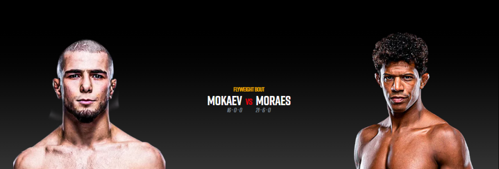 Affiche MVP Netflix du combat Mokaev vs Moraes