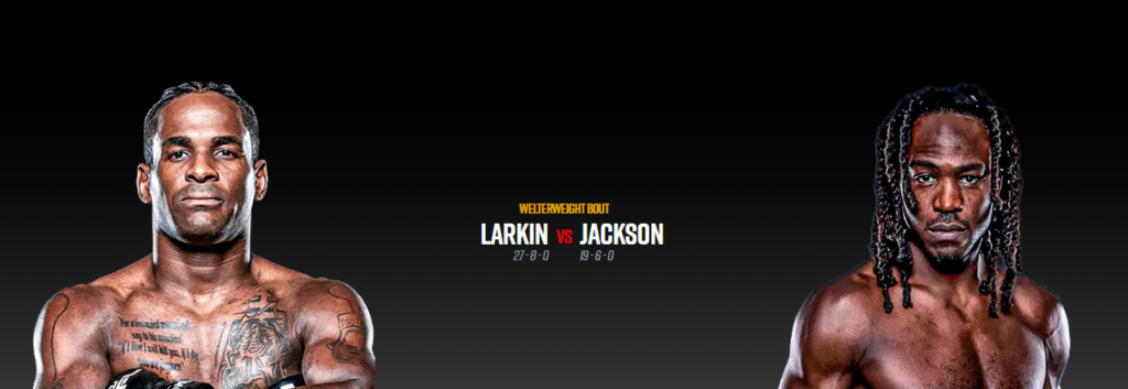 Affiche MVP Netflix du combat Larkin vs Jackson