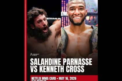 Affiche combat Parnasse contre Cross sur la carte MVP Netflix du 16 Mai