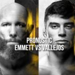 Pronostic Emmett vs Vallejos affiche des deux combattants