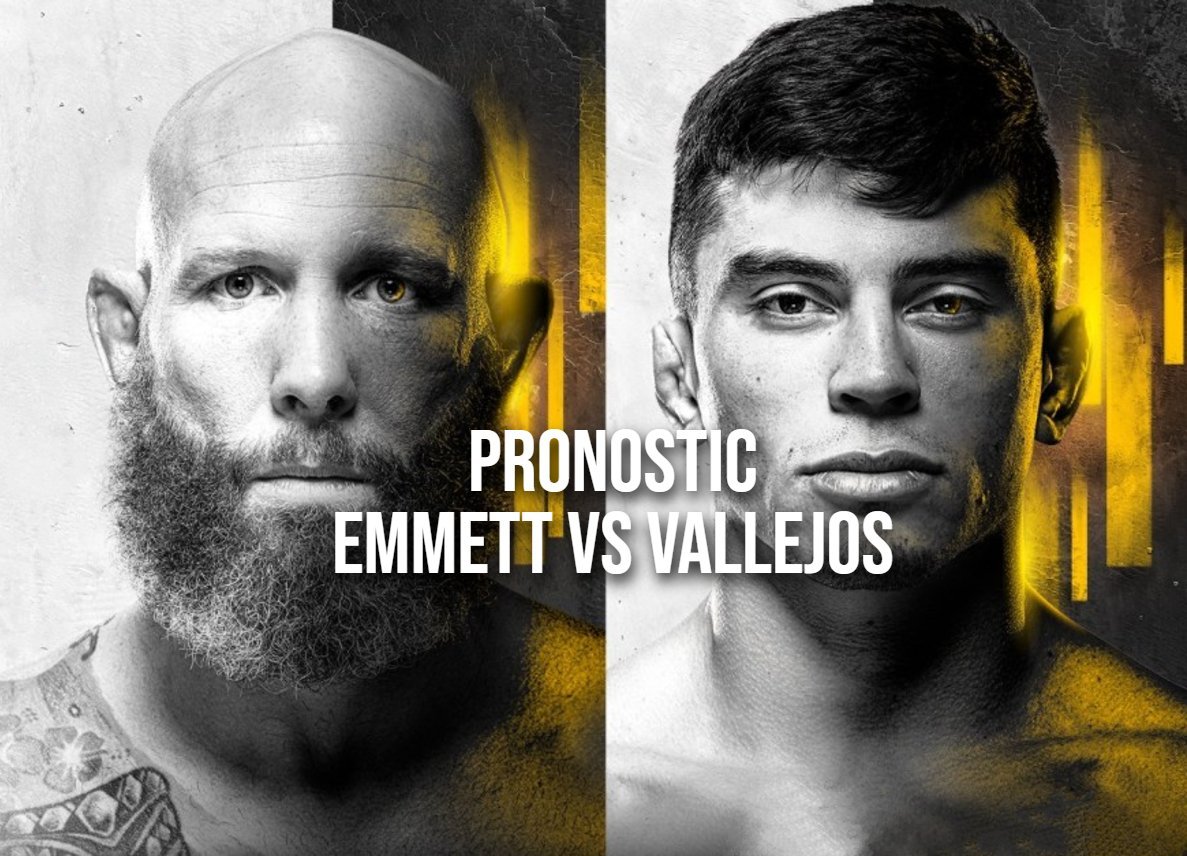 Pronostic Emmett vs Vallejos affiche des deux combattants