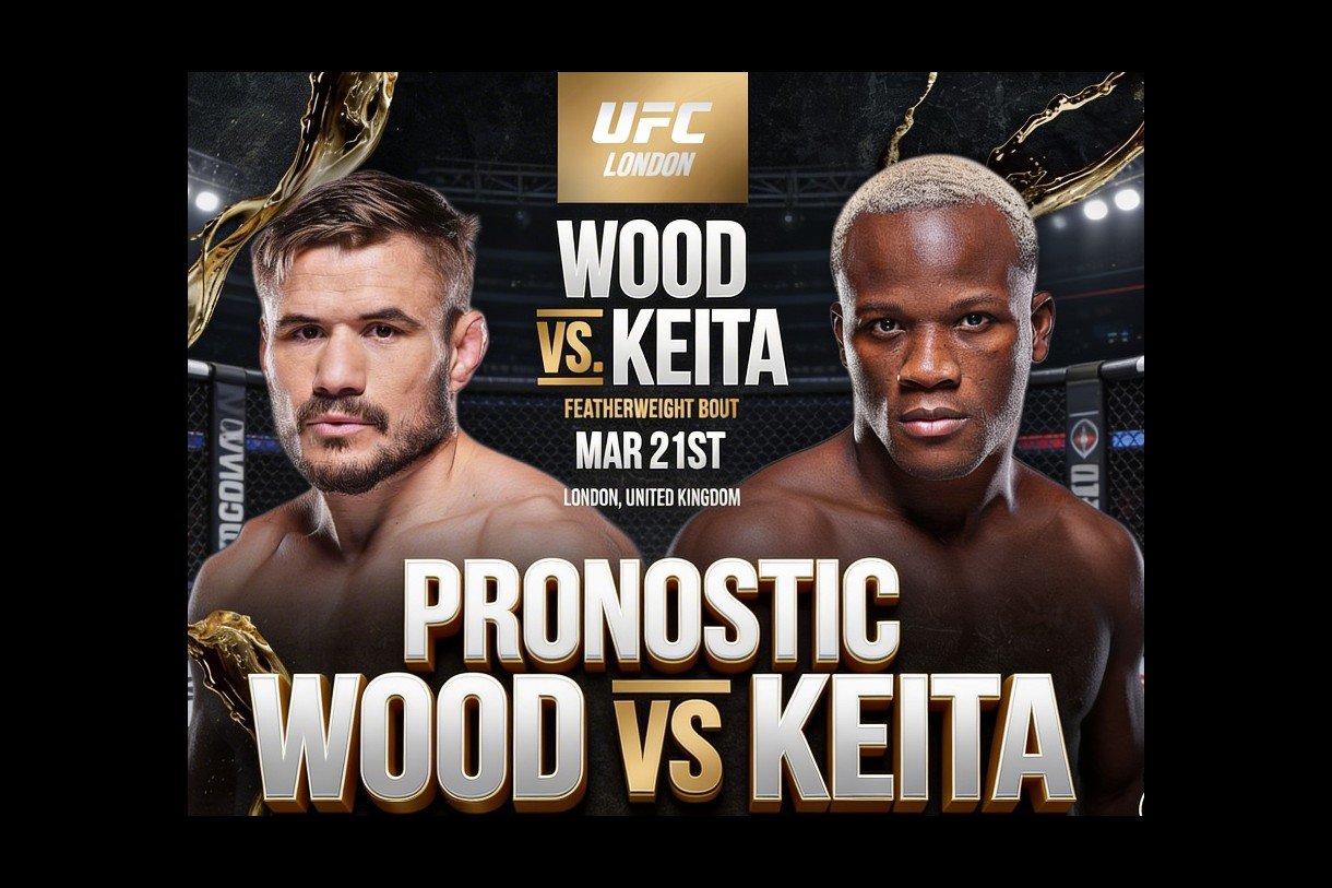 pronostic Wood vs Keita pour l'UFC London du 21 Mars 2026