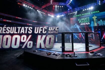 Résultats UFC Seattle 100% de Ko sur la carte principale