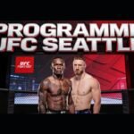 UFC Seattle heure et carte des combats