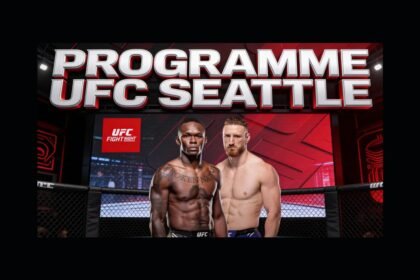 UFC Seattle heure et carte des combats