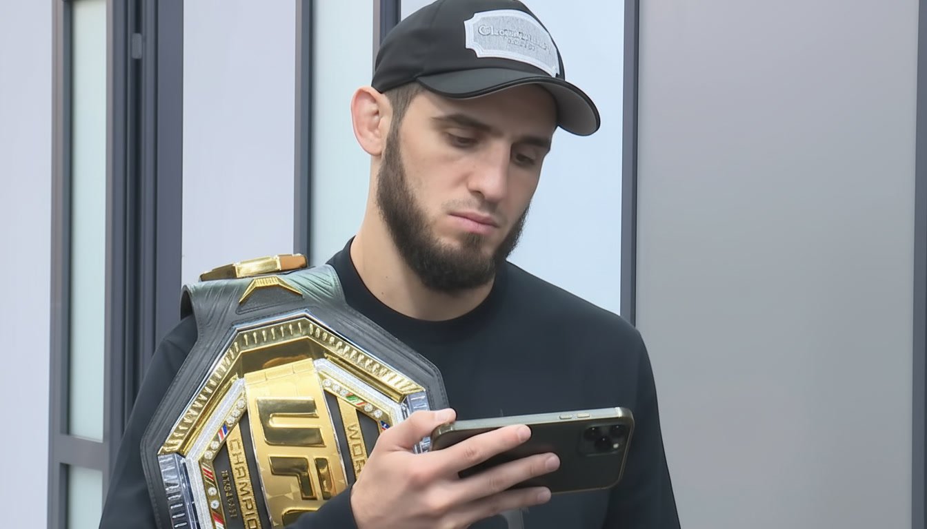 Islam Makhachev répond au message de Ilia Topuria sur les réseaux sociaux