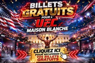 Billet gratuit UFC Maison Blanche
