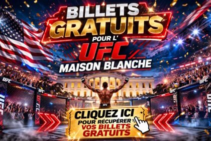 Billet gratuit UFC Maison Blanche