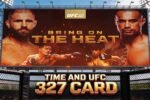 heure et carte UFC 327