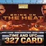 heure et carte UFC 327