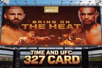 heure et carte UFC 327