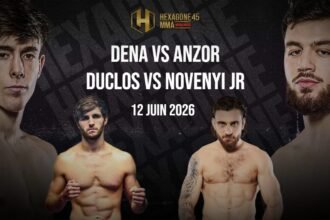Hexagone MMA 45 Dena vs Anzor et Duclos vs Novenyi Jr