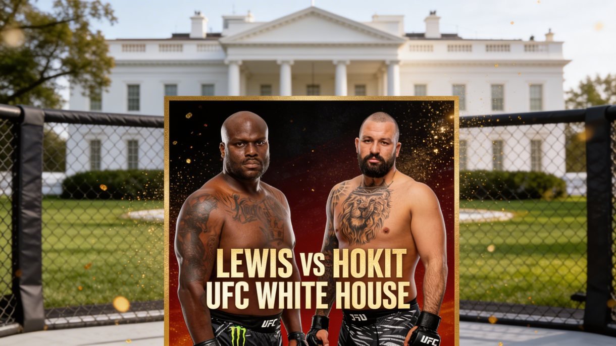 Derick Lewis vs Josh Hokit pour l'UFC Maison Blanche