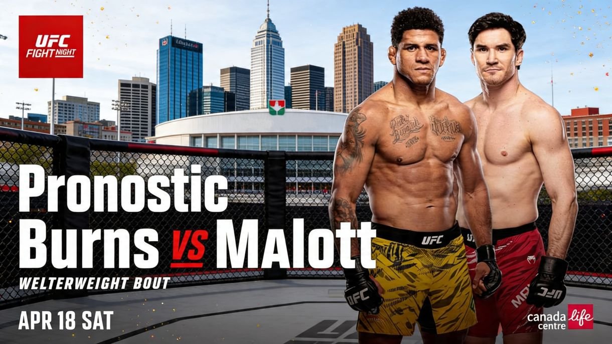 Pronostic UFC Burns vs Malott