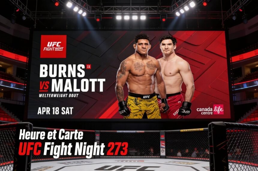 UFC Fight Night 273 Burns vs Malott
