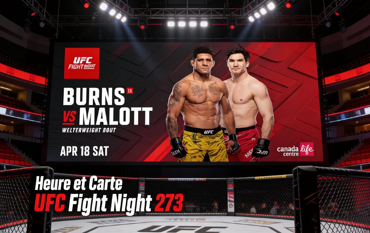 UFC Fight Night 273 Burns vs Malott