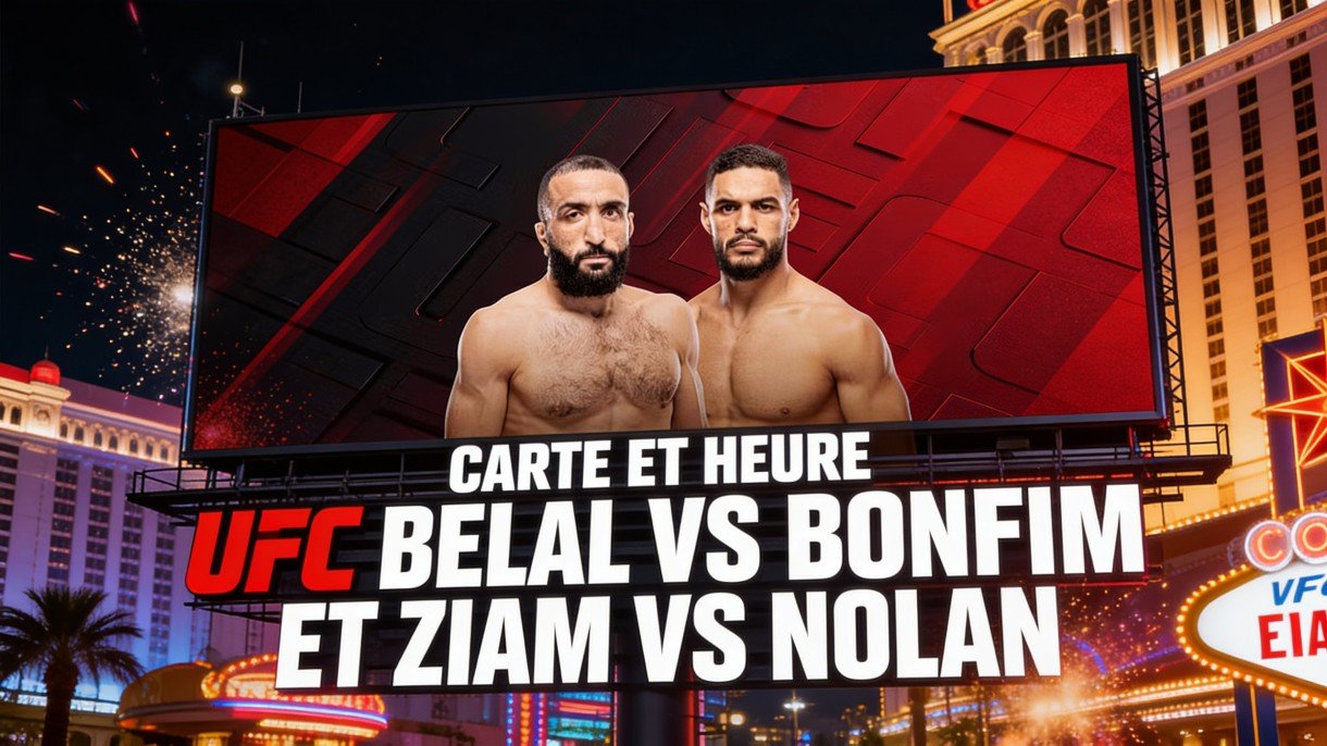 Carte UFC belal muhammad vs Bonfim