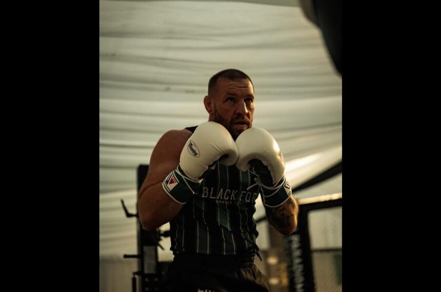 Conor McGregor à l'entrainement