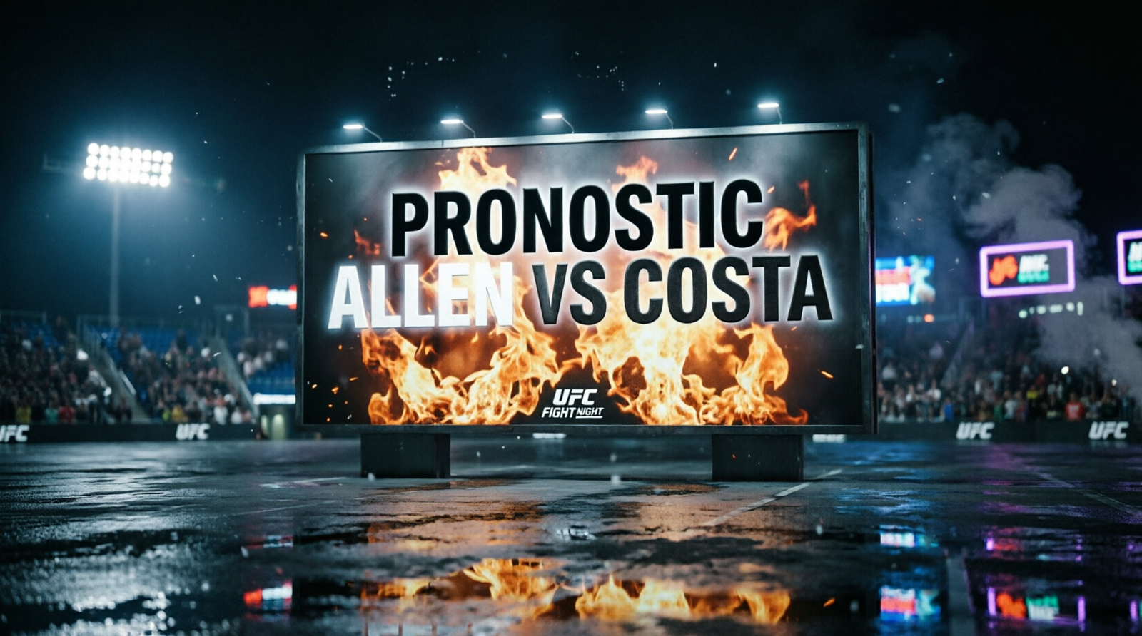 pronostic UFC allen vs costa