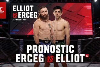 Erceg vs Elliott UFC Perth le 2 Mai 2026