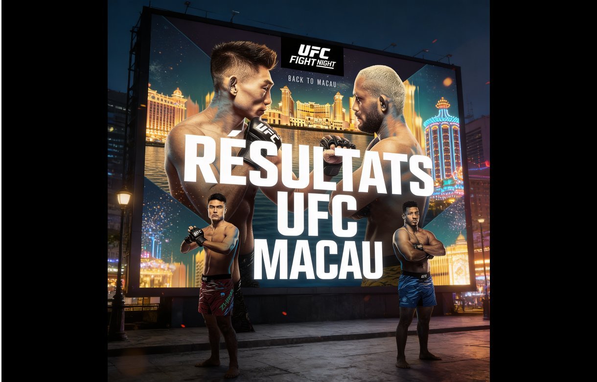 Résultats UFC Macau