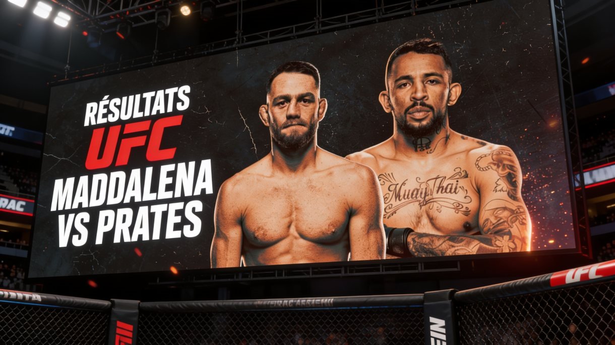 Résultats UFC Della Maddalena Prates