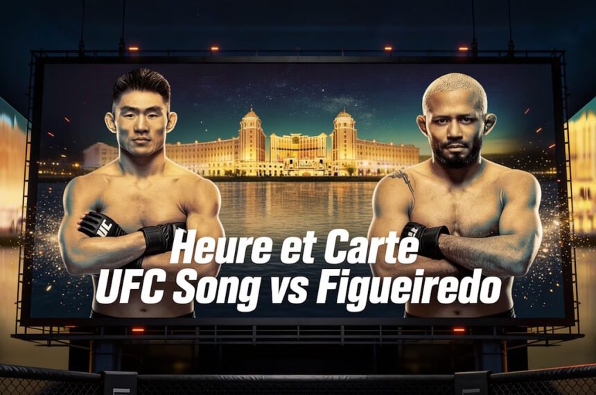 UFC Macao heure et carte