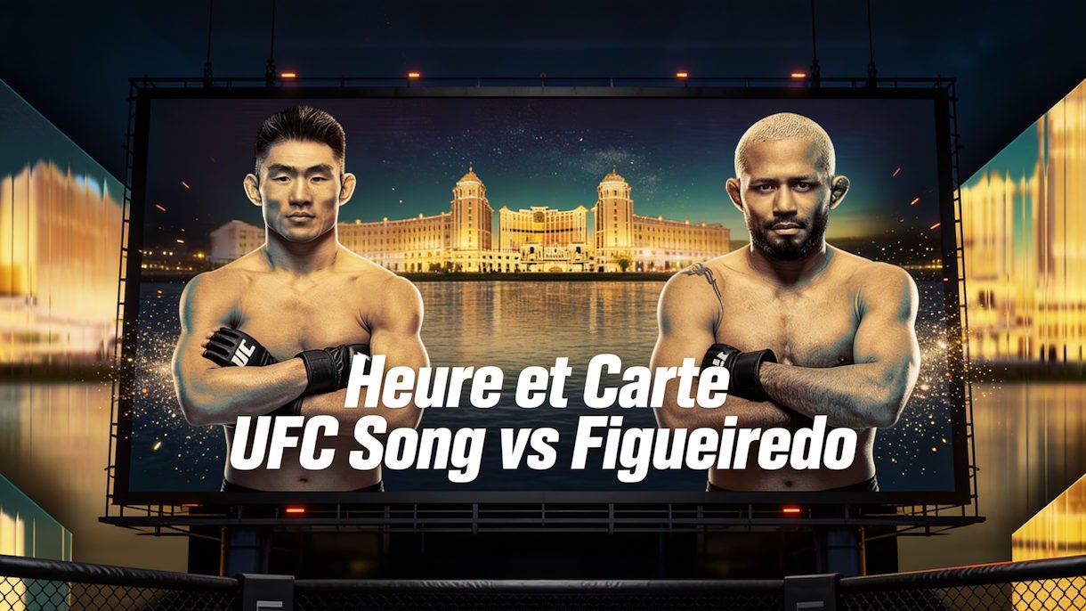 UFC Macao heure et carte