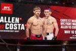 UFC Allen vs Costa