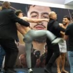 Dena vs Anzor Hexagone MMA face à face qui dégénère